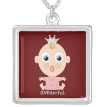 ONEderful BABY face necklace