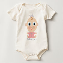 ONEderful BABY Face - pink t-shirts