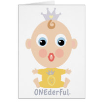 ONEderful BABY Face - yellow cards