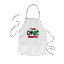 ONEderful Ladybug 1st Birthday Apron