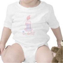 ONEderful Pink Candle t-shirts