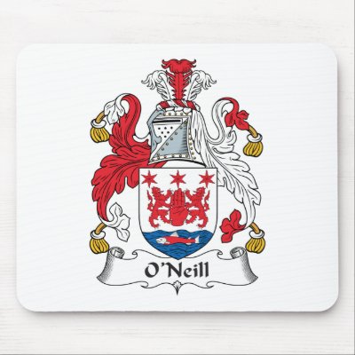 O'Neill Family Crest Mouse Pad