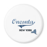 Oneonta New York City Classic Magnets