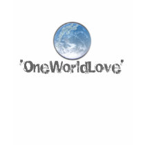 'OneWorldLove' t-shirts