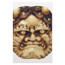 Oni Netsuke Stationery Design