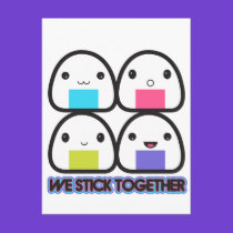 Onigiri Family postcards