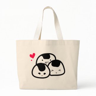 onigiri friends bag