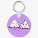 Onigiri key chain keychains