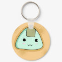 Onigiri - Orange Keychain