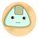 Onigiri - Orange Sticker