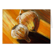Onion & Garlic Greeting Card