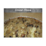 Onion Pizza Recipe Postcard