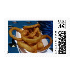 Onion Rings Fried Postage Stamps