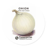 Onion White Sweet, F. Lagomarsino & Sons stickers