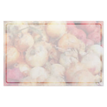 Onions Closeup Stationery