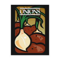 Onions Post Cards