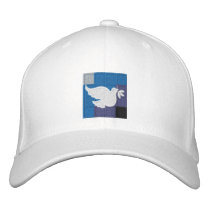 OnLife Prevention White Embroidered Baseball Cap