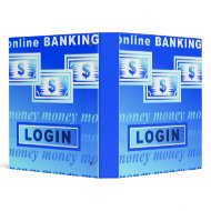 Online Banking Binder binder