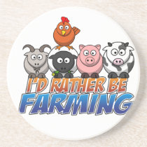 Online Farming Coaster