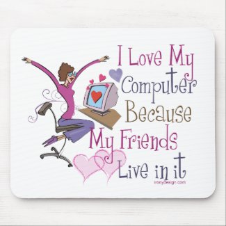 Online Friends Mousepads mousepad