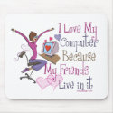 Online Friends Mousepads