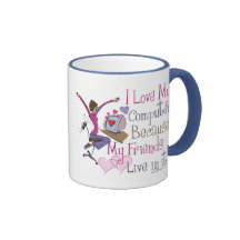 Online Friends Mugs One Side