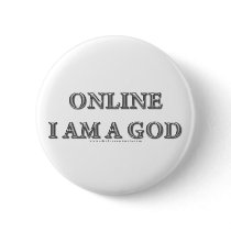Online I am a God buttons by thefrozenduck Online I am a God buttons