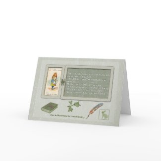 Only a Thimble Greeting Card card