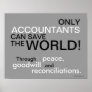 Only Accountants Can Save The World! Poster