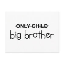 Only Big Brother Post Card