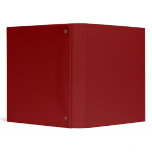ONLY COLOR - dark red 3 Ring Binder
