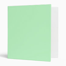 ONLY COLOR - light mint Binder