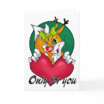 squirrel, heart, red, smile, valentine's,