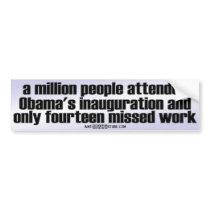 Only fourteen! bumper sticker