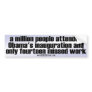 Only fourteen! bumper sticker