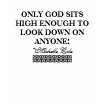 ONLY GOD SITS HIGH! t-shirts by MichelleColeReligion ONLY GOD SITS HIGH! t-shirts