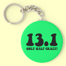 only half crazy keychains