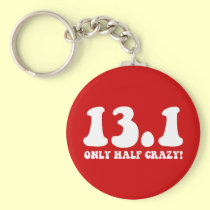 only half crazy keychains