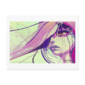 Only Half Crazy Postcard by Mered1th Only Half Crazy Postcard
