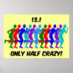 only half crazy posters