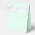 Only Mint green solid color Party Favor Box
