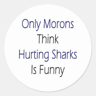 Funny Shark Stickers, Funny Shark Sticker Designs