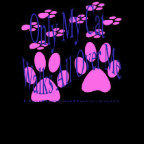 Only My Cat Walks All Over Me t-shirts