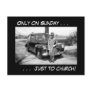 Only on Sunday . . . Postcard