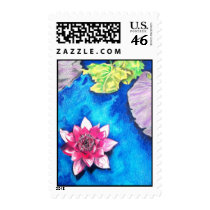 Only one - Original Drawing Postage Stamps