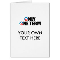 ONLY ONE TERM CARDS