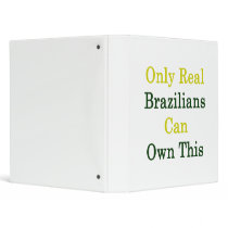 Only Real Brazilians Can Own This Vinyl Binder