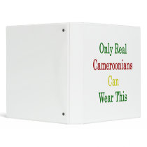 Only Real Cameroonians Can Wear This Binder