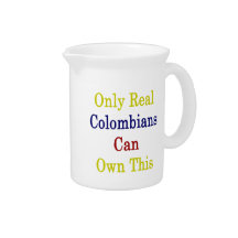 Only Real Colombians Can Own This Beverage Pitcher