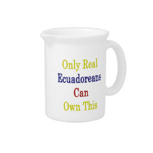 Only Real Ecuadoreans Can Own This Beverage Pitchers
